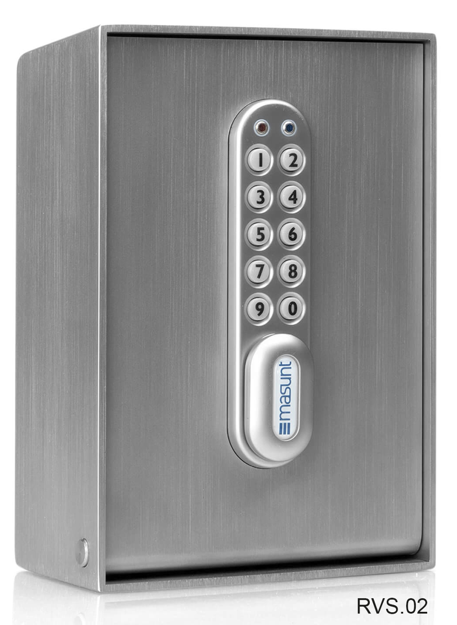 Stainless steel outdoor key cabinet