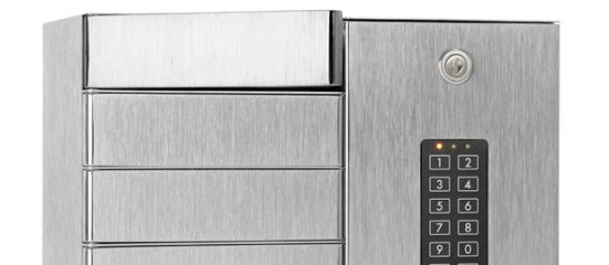 Stainless steel outdoor key cabinet